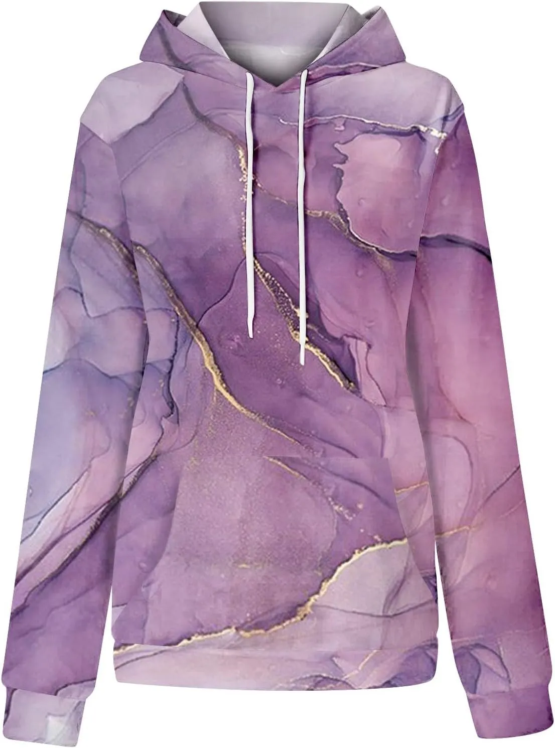 GOFULY Women'S Fashion Hoodies & Sweatshirts Long Sleeve Drawstring Sweatshirt Gradient Color Fall 2024 Casual Sweatshirts