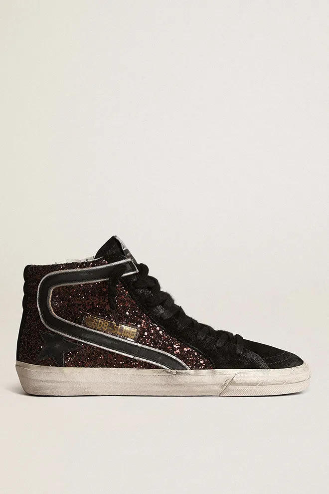 Golden Goose Coffee Slide Glitter