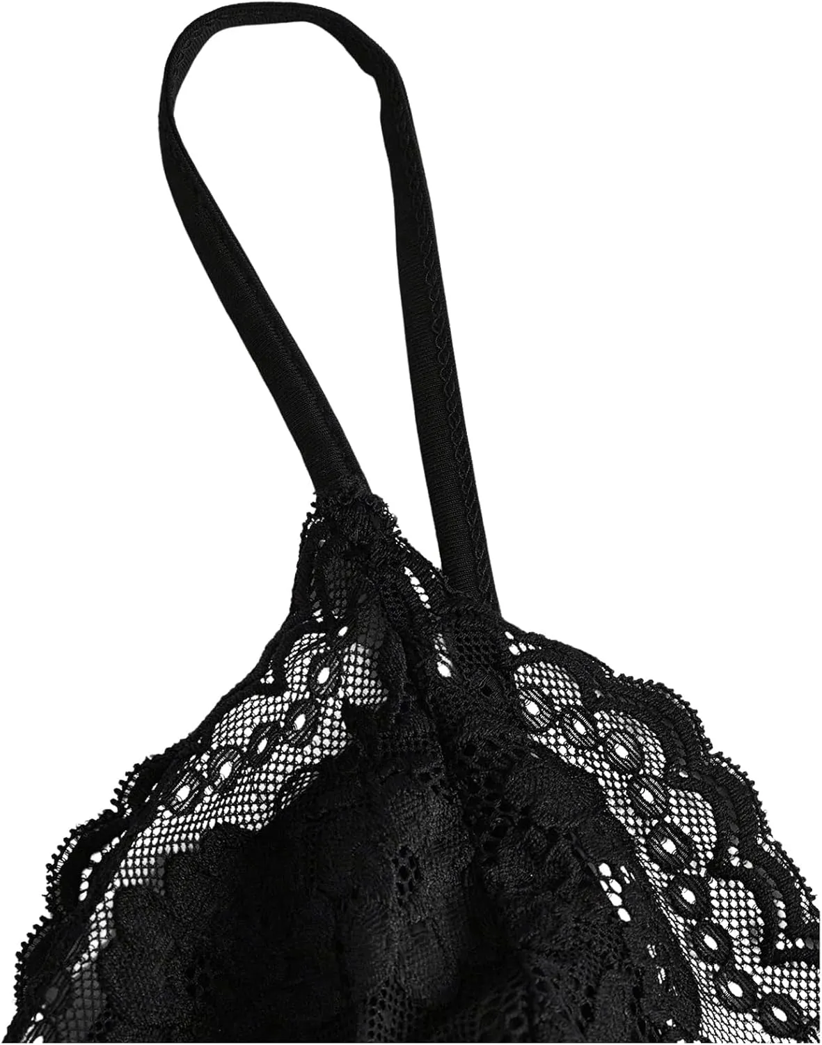 GORGLITTER Women's Plus Lace Camisole Tops Trendy Bow V Neck Open Back Sleeveless Strappy Cami Going Out Tops 2025