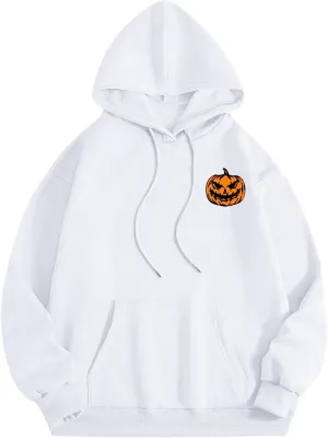 Halloween Clothes Casual Fashion Halloween Printed Hoodie Toddler Halloween Sweatshirt Boy Gothic Clothes For Women