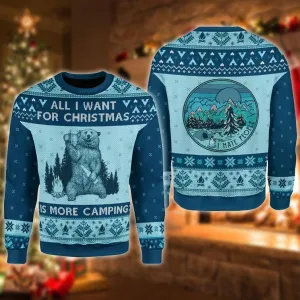 Hate People And Love Camping Sweater