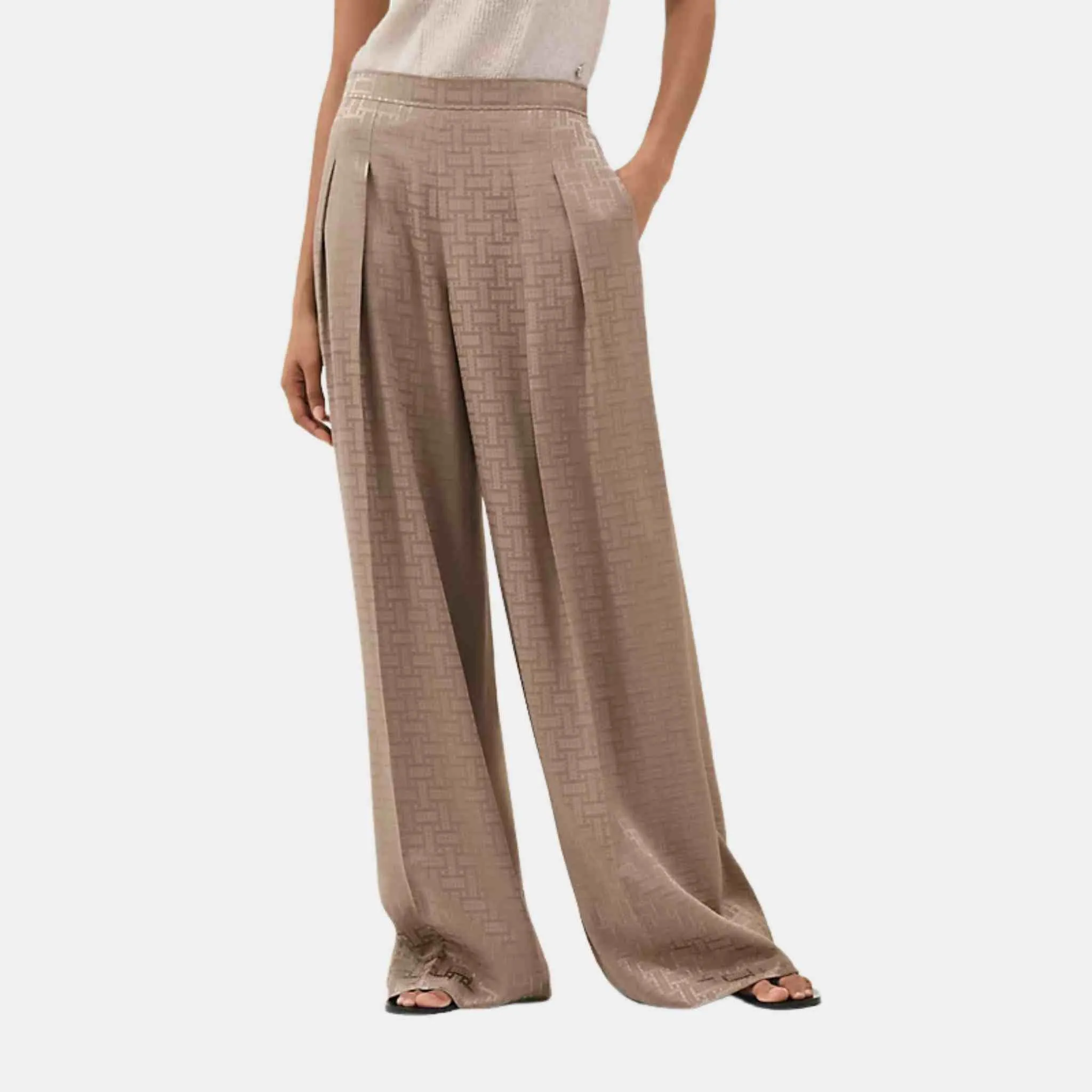 Hermes Mosaique Pants Gris / Étoupe