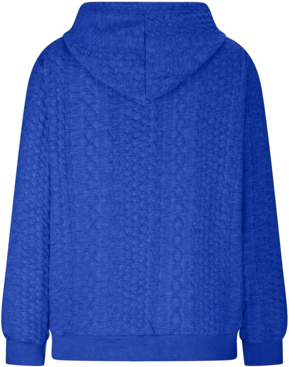 Hoodie Sweaters for Women Cable Knit Slouchy Long Sleeve Oversized Sweatshirt Cozy Chunky Y2K Hoodie Drawstring Pullover Tops