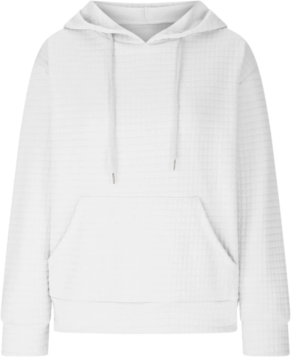 Hoodies for Women Trendy Oversized Waffle Knit Hooded Sweatshirts with Pockets Comfy Fall Sweatshirts Outfits