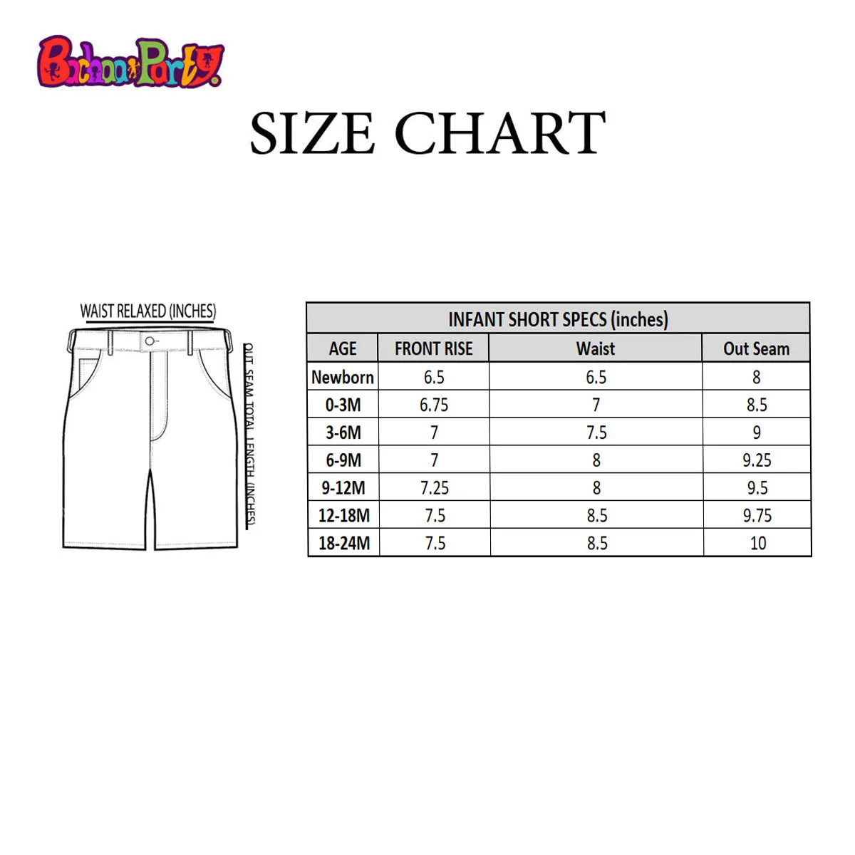 Infant Boys Denim rigid Short Lets Play Ball-Mid Blue