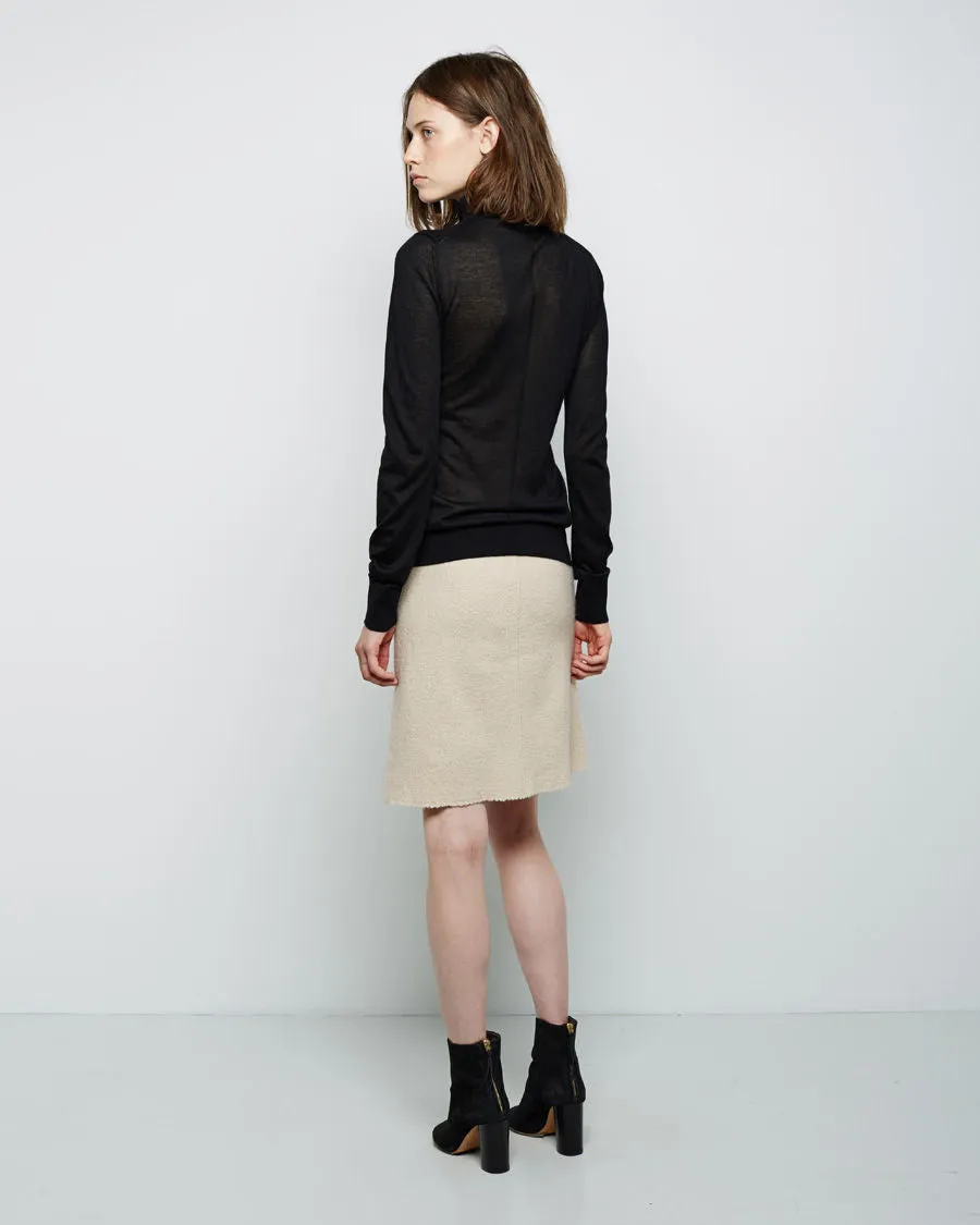 Kate Mini Wool Wrap Skirt
