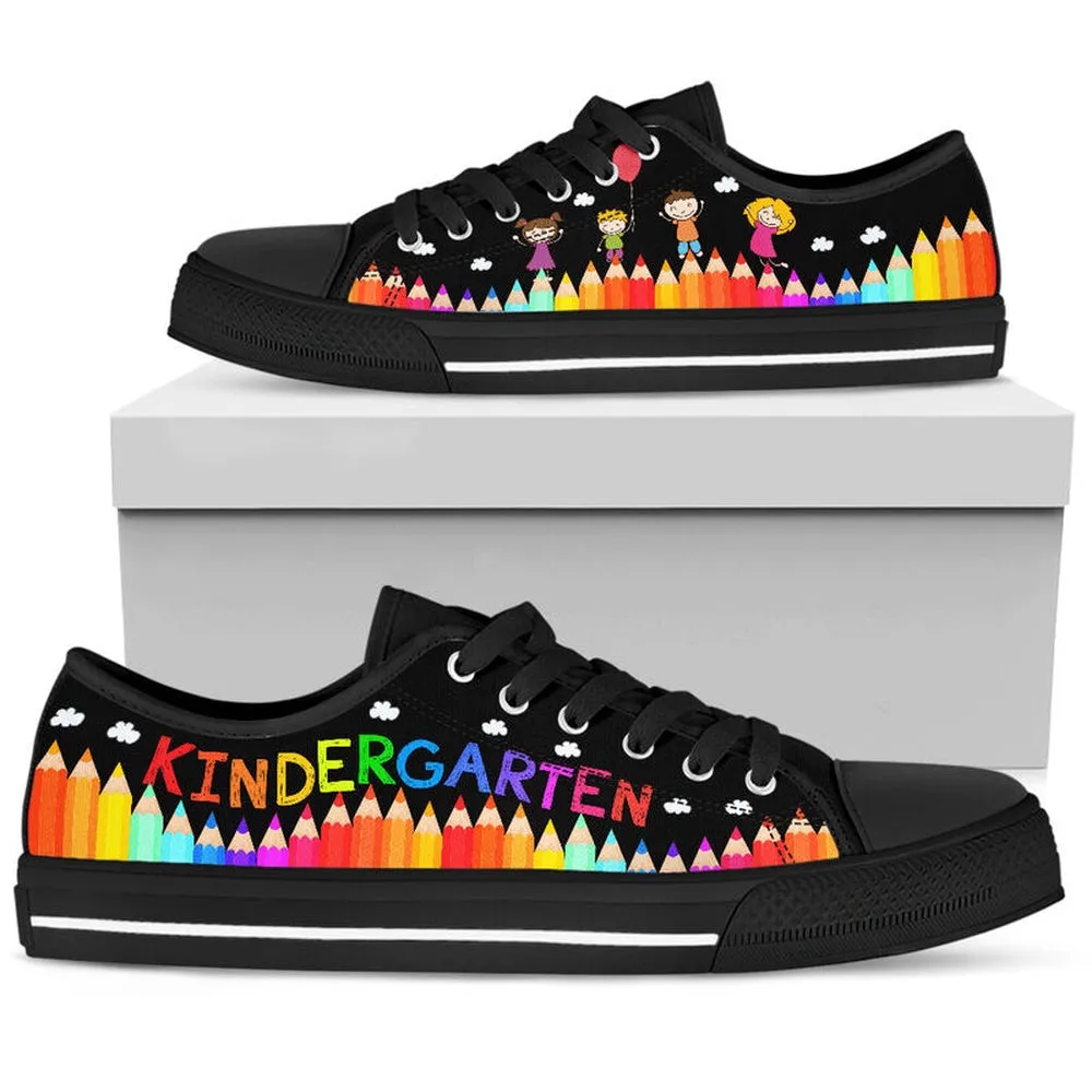 Kindergarten Abc Low Top Shoes, Teacher Shoes, Low Top Sneakers