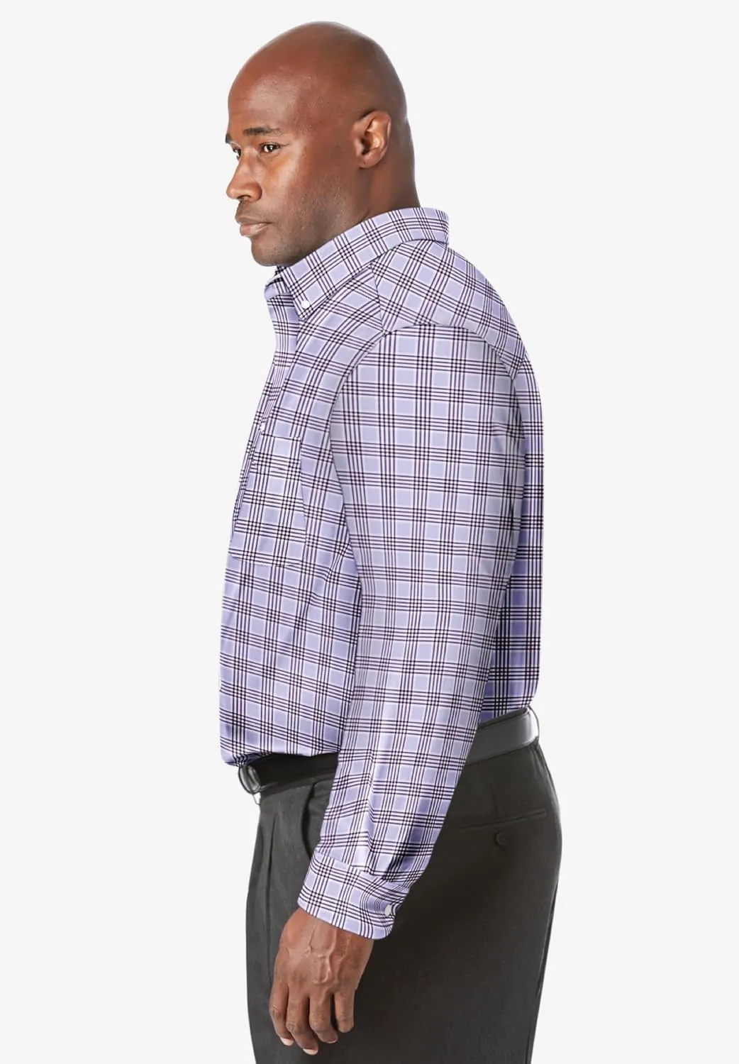 KingSize Men's Big & Tall Tall Wrinkle-Free Oxford Dress Shirt