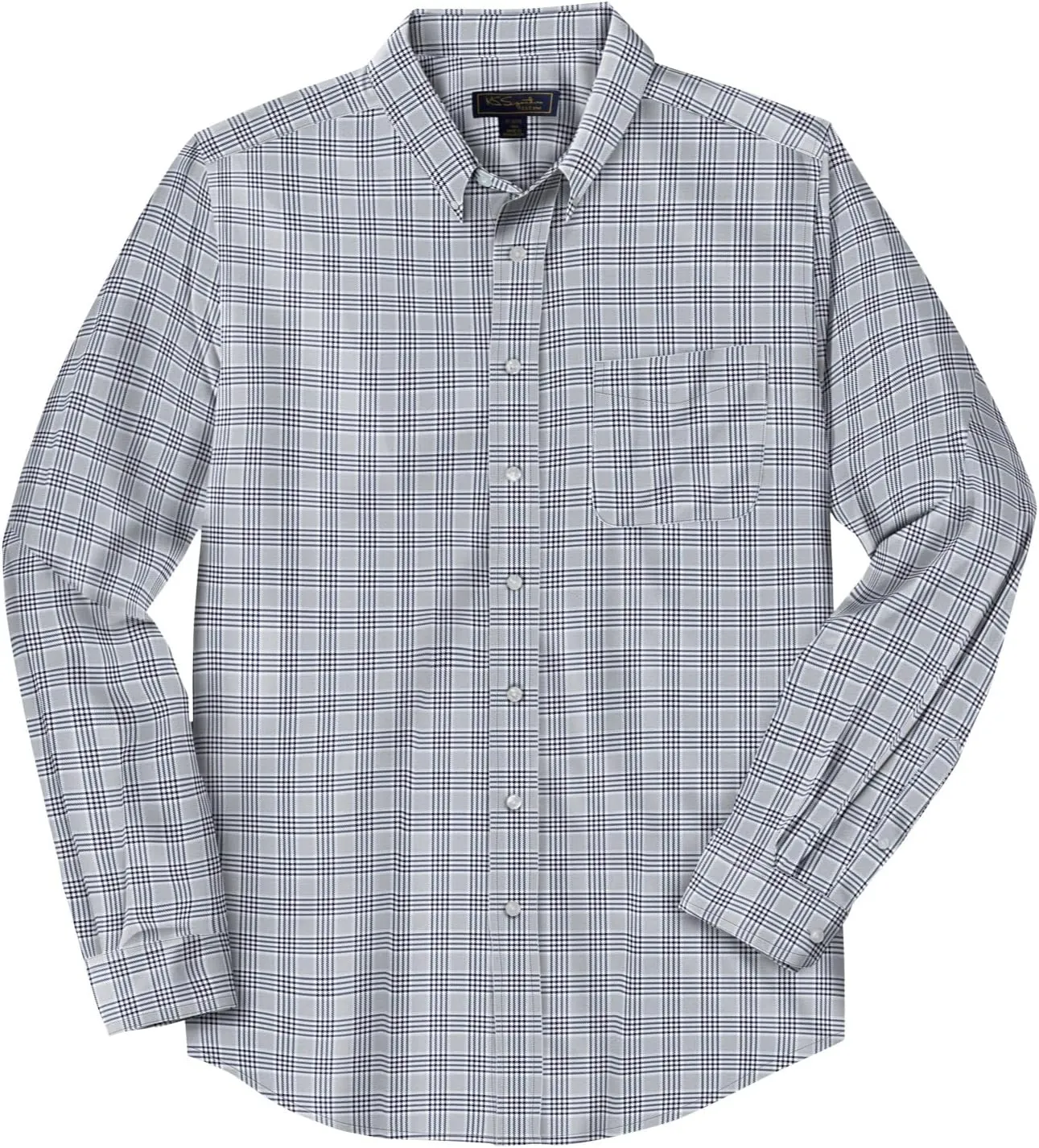 KingSize Men's Big & Tall Tall Wrinkle-Free Oxford Dress Shirt