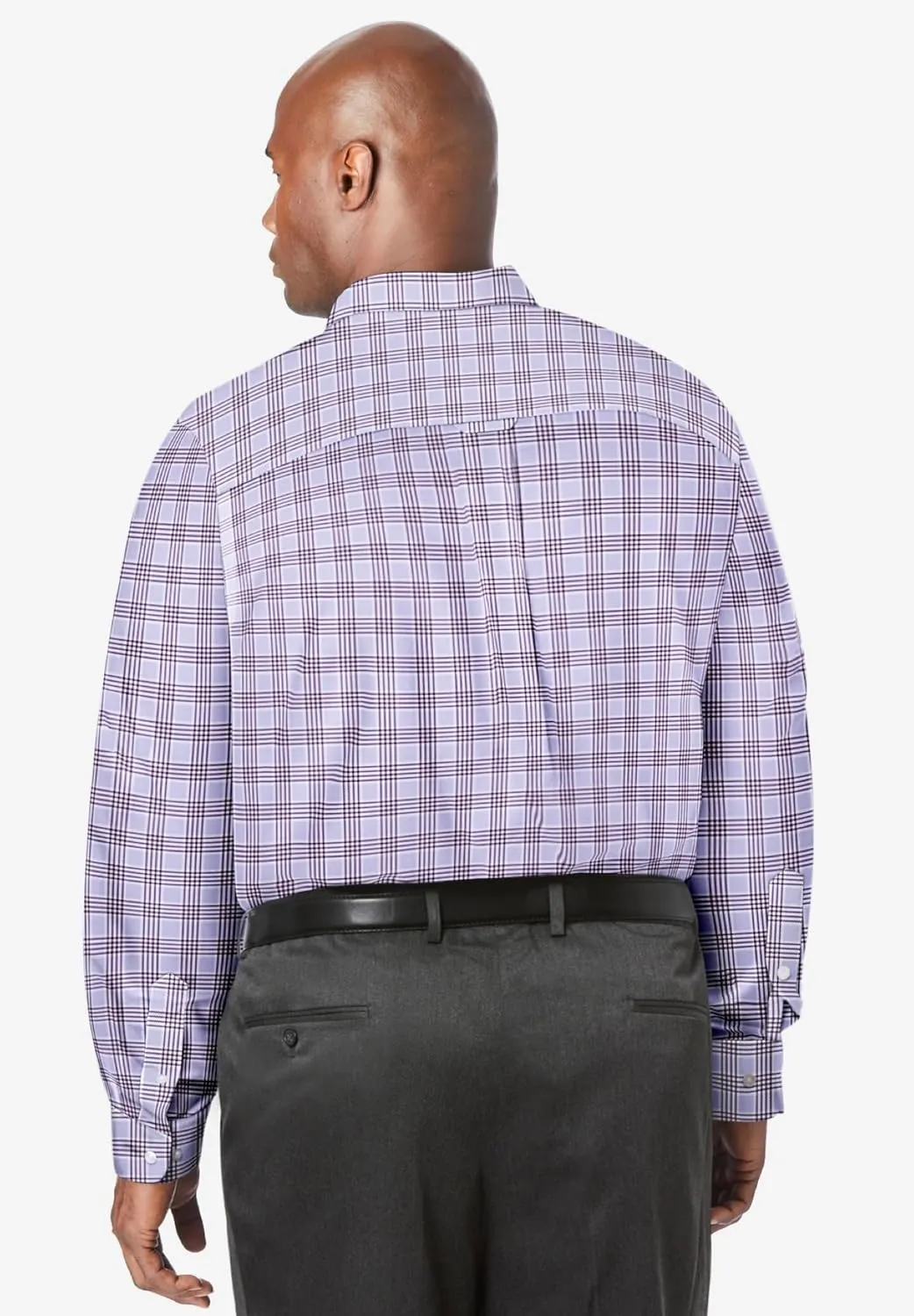 KingSize Men's Big & Tall Tall Wrinkle-Free Oxford Dress Shirt