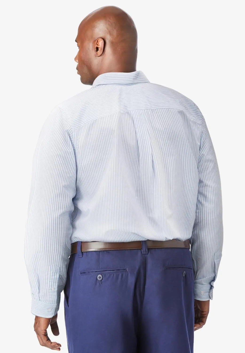 KingSize Men's Big & Tall Tall Wrinkle-Free Oxford Dress Shirt