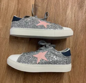 Ladies Glitter Sneakers