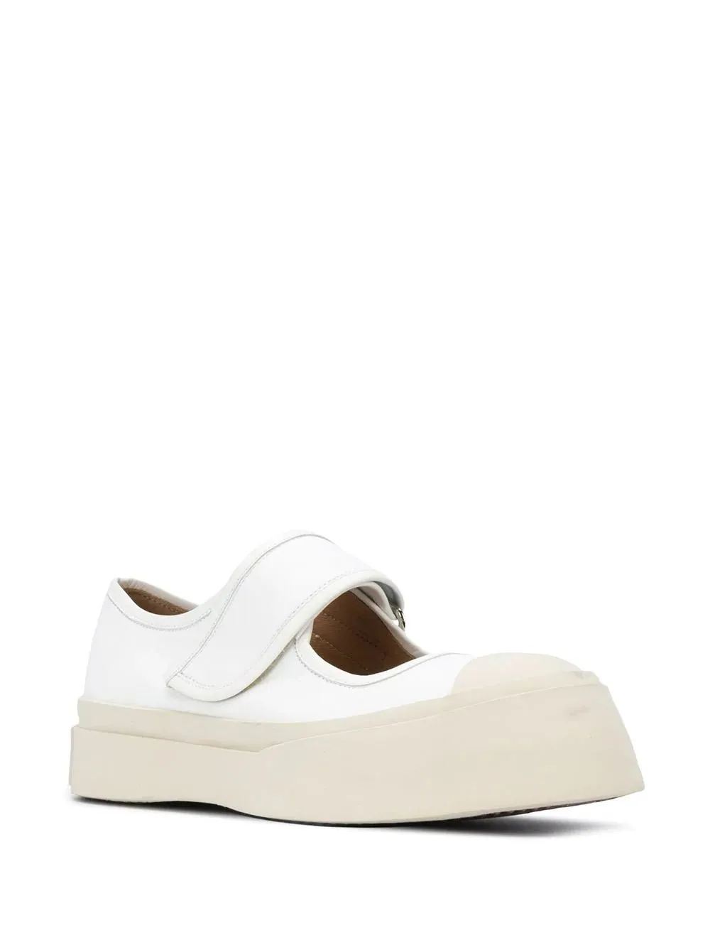 leather Mary Jane sneakers