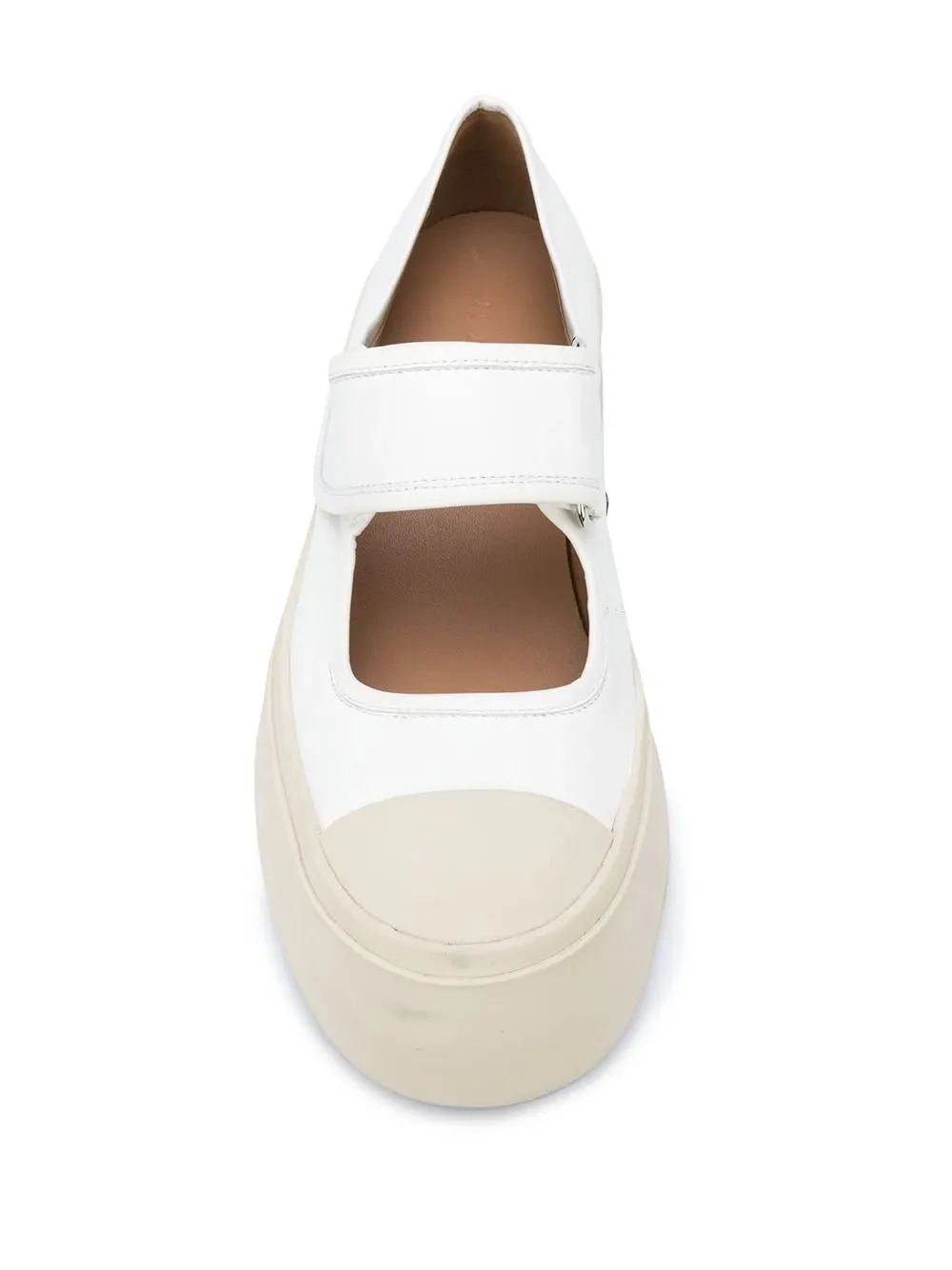 leather Mary Jane sneakers
