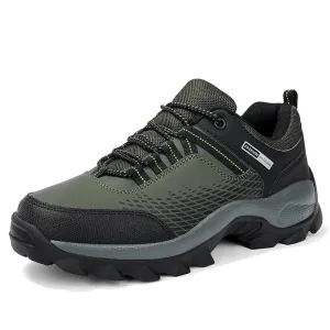 Men Leather Shoes Sneakers Trend Breathable Casual Shoes Outdoor Non-slip Hiking Shoes Brand Designer Men's Shoes Zapatos Hombre
