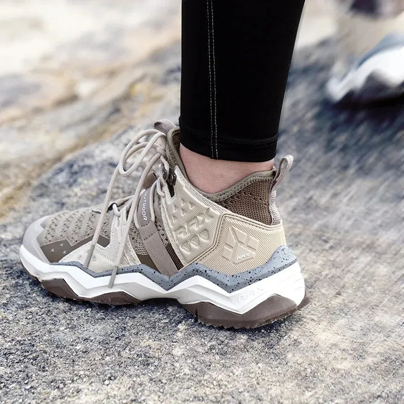 Men Women Running Shoes Outdoor Sports Sneakers Lightweight Breathable Air Mesh Upper Non-slip Natural Rubber Outsole