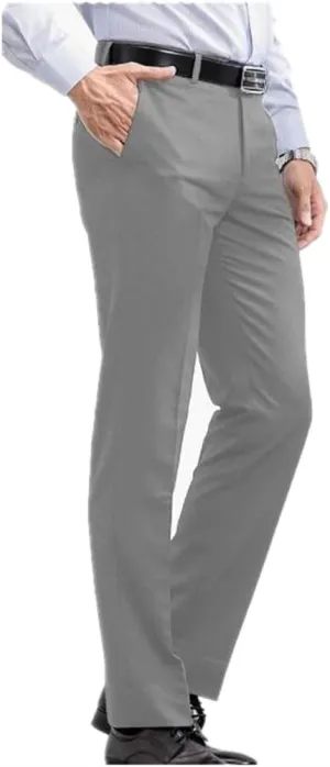 Mens Chino Pants Men's Dress Pants Classic Slim Fit Pants Lightweight Trousers Business Party Wedding