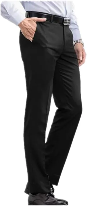 Mens Chino Pants Men's Dress Pants Classic Slim Fit Pants Lightweight Trousers Business Party Wedding