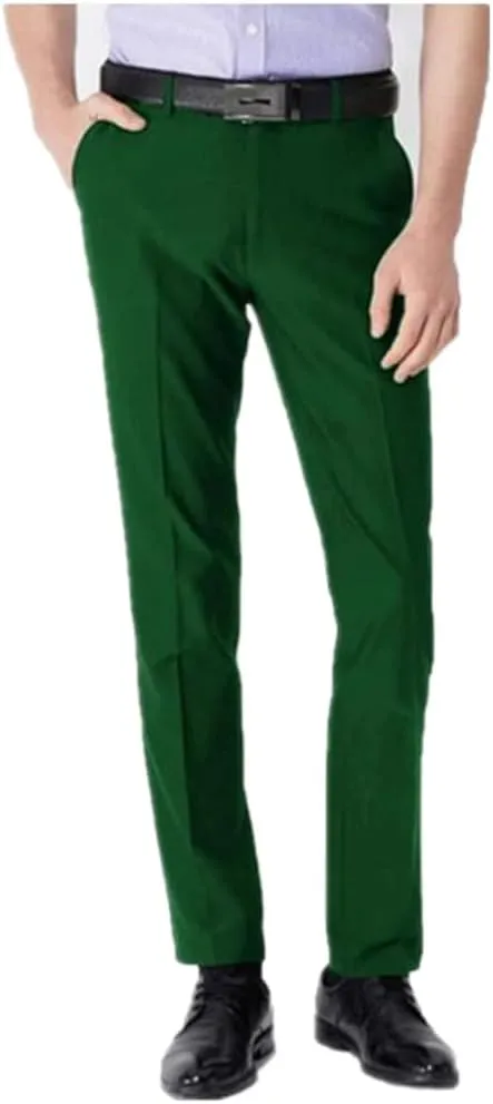 Mens Chino Pants Men's Dress Pants Classic Slim Fit Pants Lightweight Trousers Business Party Wedding
