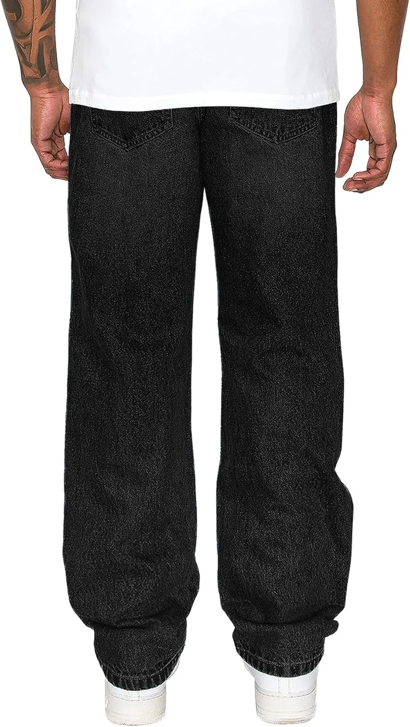 Men's Essential Baggy Wide Denim Jeans