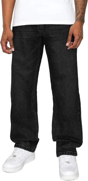 Men's Essential Baggy Wide Denim Jeans