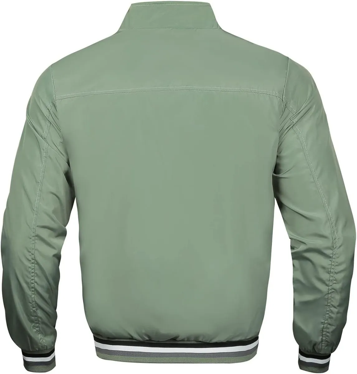 Mens Jacket Casual Men's Spring and Autumn Sports Solid Color Coat Men Jackets