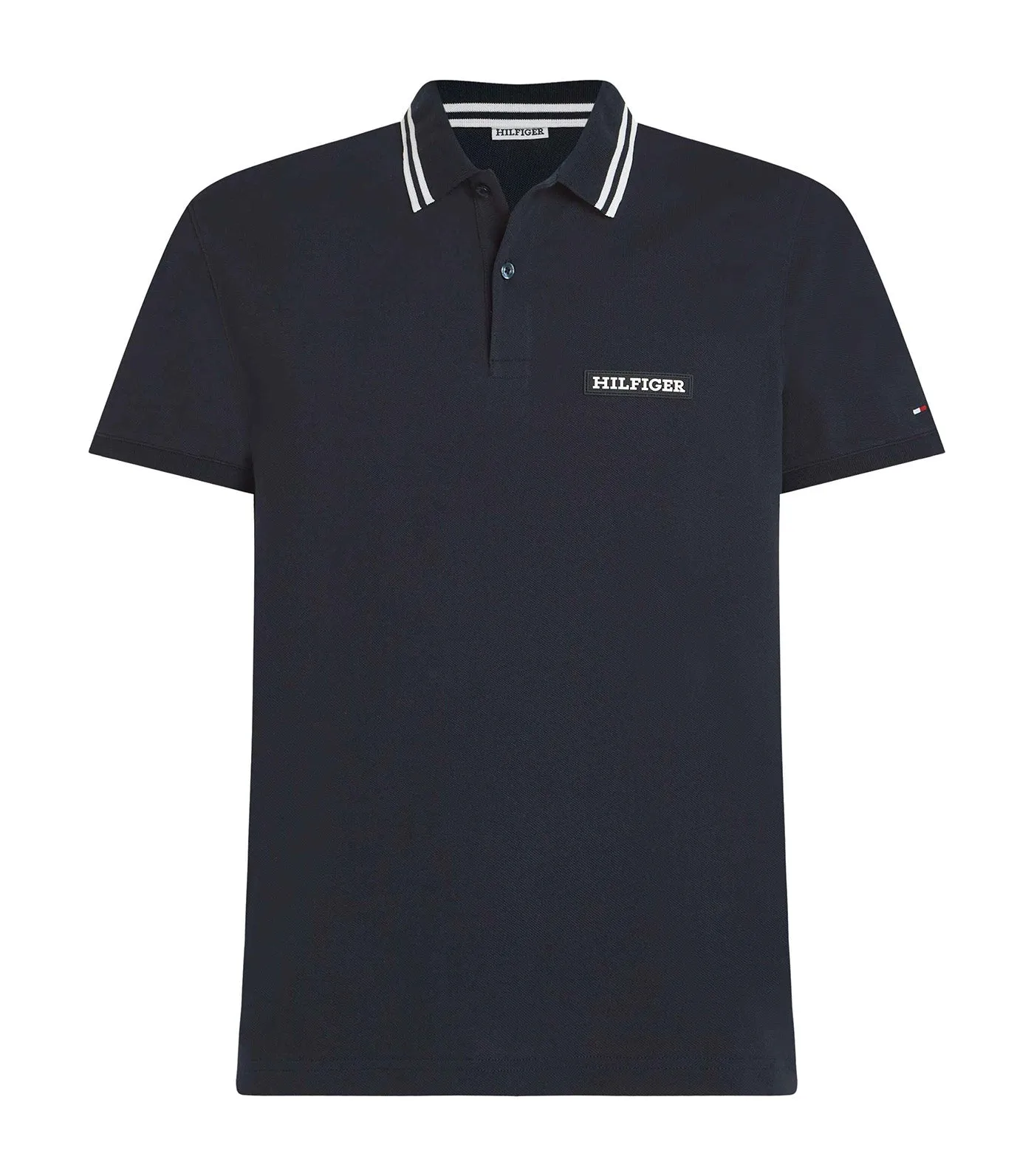 Men's Monotype Badge Regular Polo Desert Sky