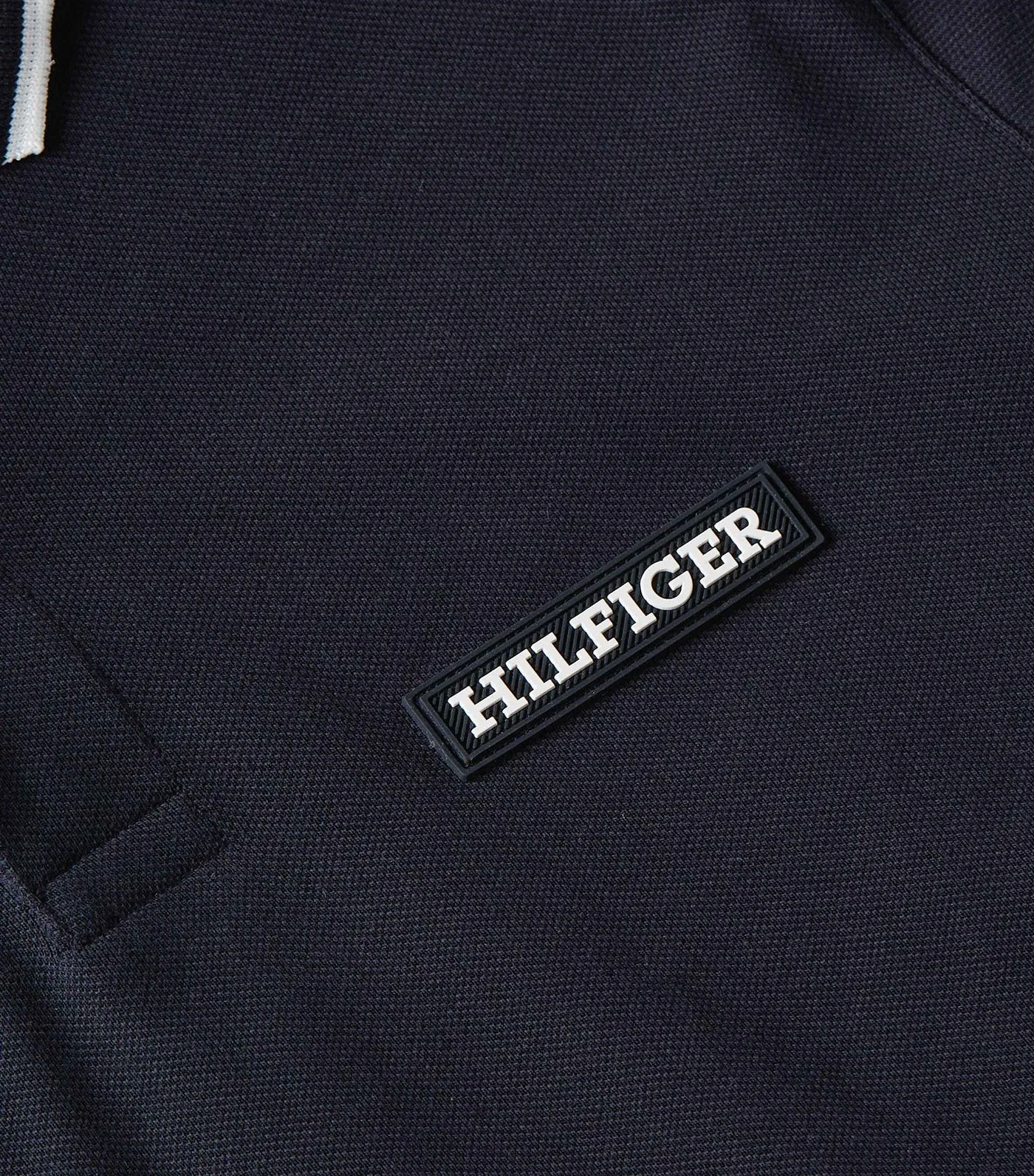 Men's Monotype Badge Regular Polo Desert Sky