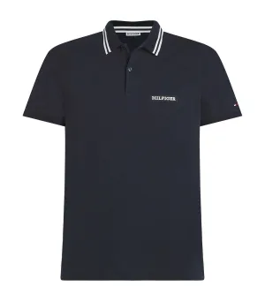 Men's Monotype Badge Regular Polo Desert Sky