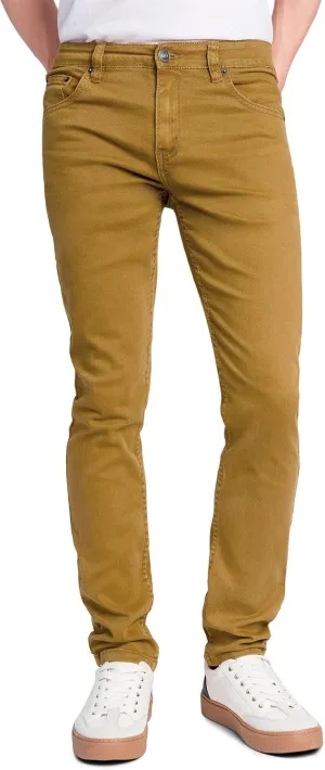 Men's Skinny Fit Color Stretch Jeans