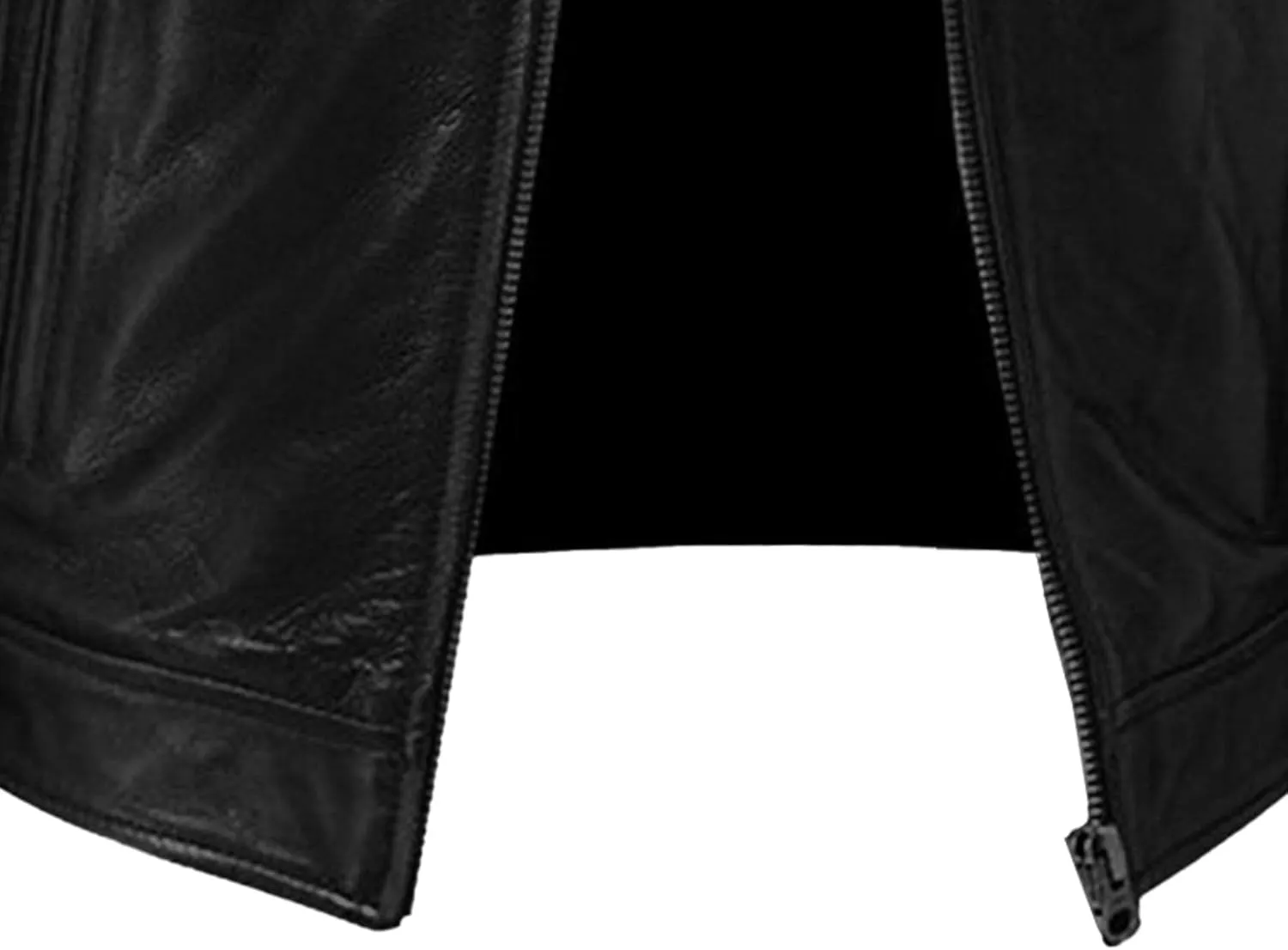Mens Stand Collar Leather Jacket Casual Biker Motorcycle PU Jackets Slim Fit Motorcyle Lightweight Coat