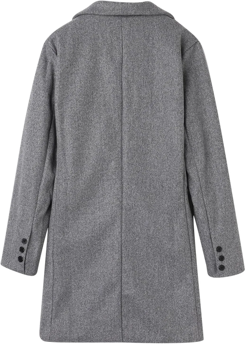Mens Trench Coat 2023 Winter Long Jacket Double Breasted Overcoat Classic Woolen Windbreaker Jacket Overcoat Suit Jackets