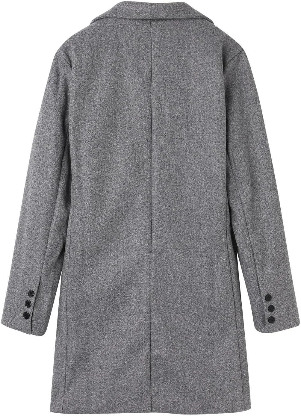 Mens Trench Coat 2023 Winter Long Jacket Double Breasted Overcoat Classic Woolen Windbreaker Jacket Overcoat Suit Jackets