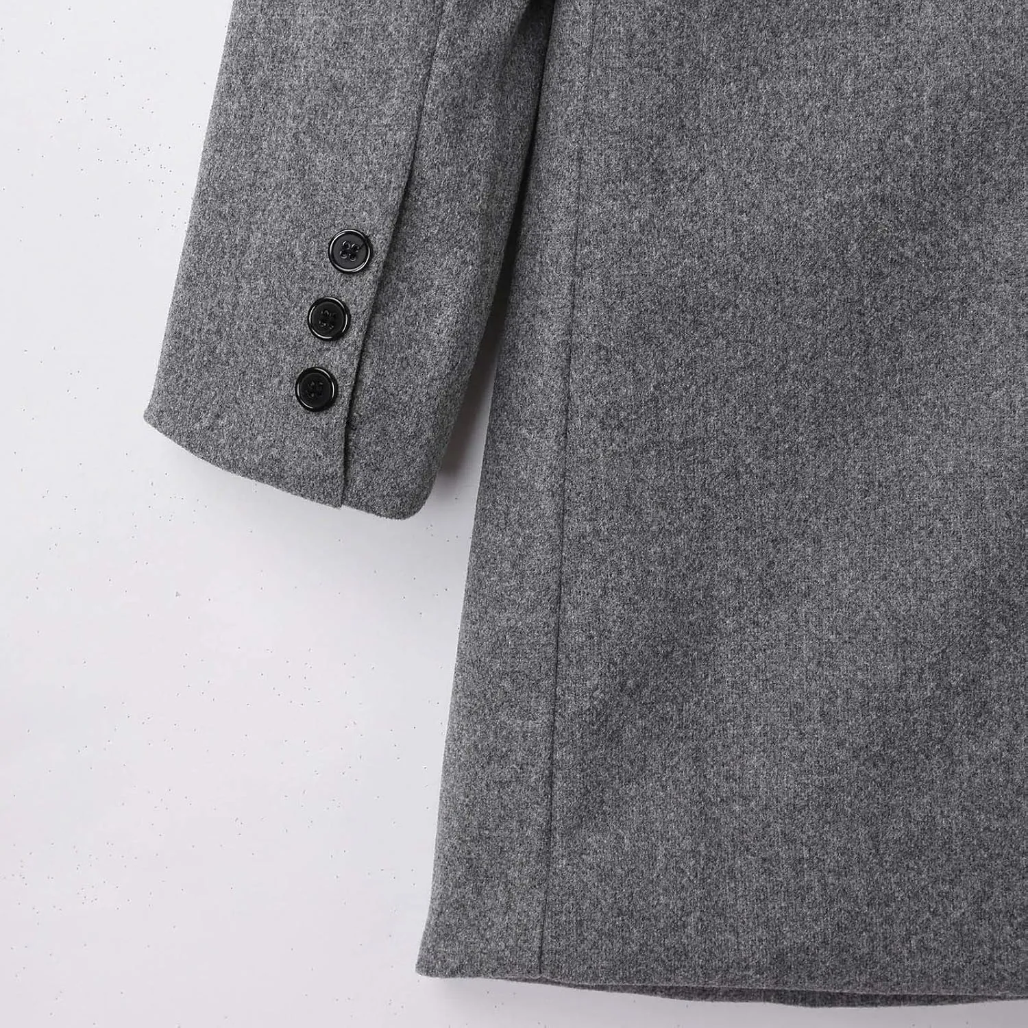 Mens Trench Coat 2023 Winter Long Jacket Double Breasted Overcoat Classic Woolen Windbreaker Jacket Overcoat Suit Jackets