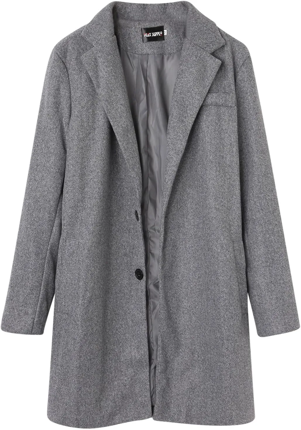Mens Trench Coat 2023 Winter Long Jacket Double Breasted Overcoat Classic Woolen Windbreaker Jacket Overcoat Suit Jackets