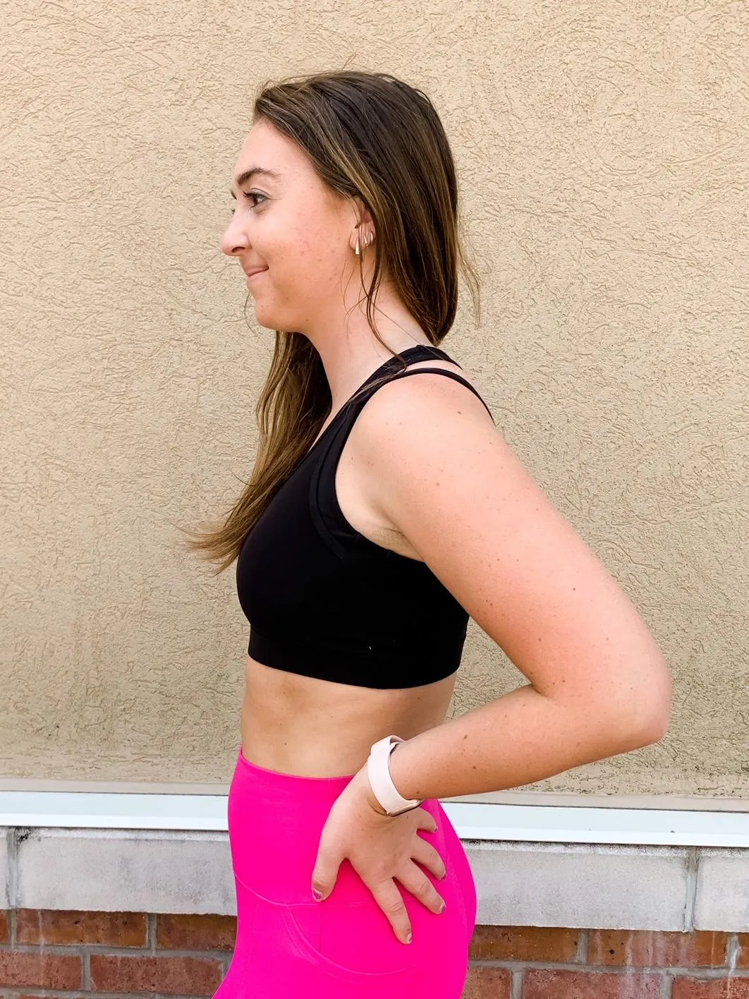 Mesh Overlay Sports Bra (More Colors)
