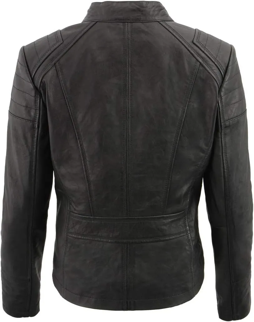 Milwaukee Leather Women's Premium Leather Casual Fashion Jackets SFL