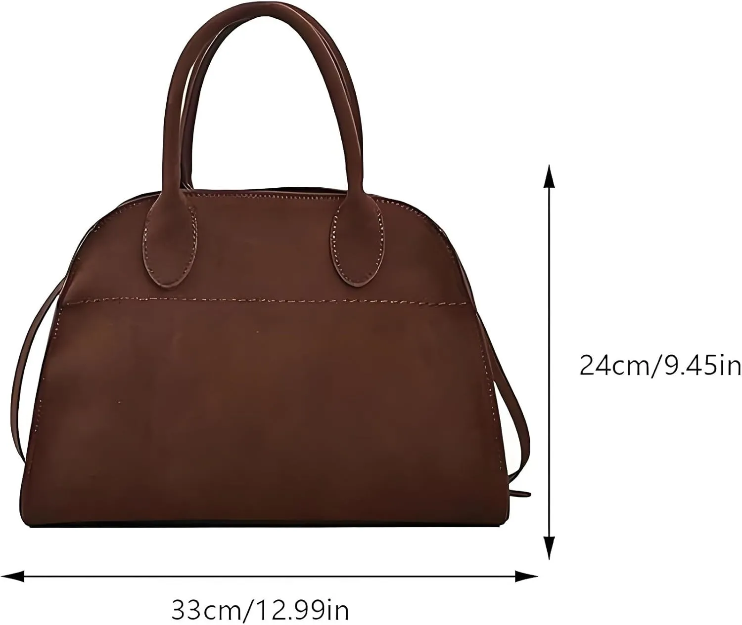 Modavo Bag, Modavo Suede Tote Bag, Faux Leather Tote Bag for Women, Vintage Shoulder Satchel Bag