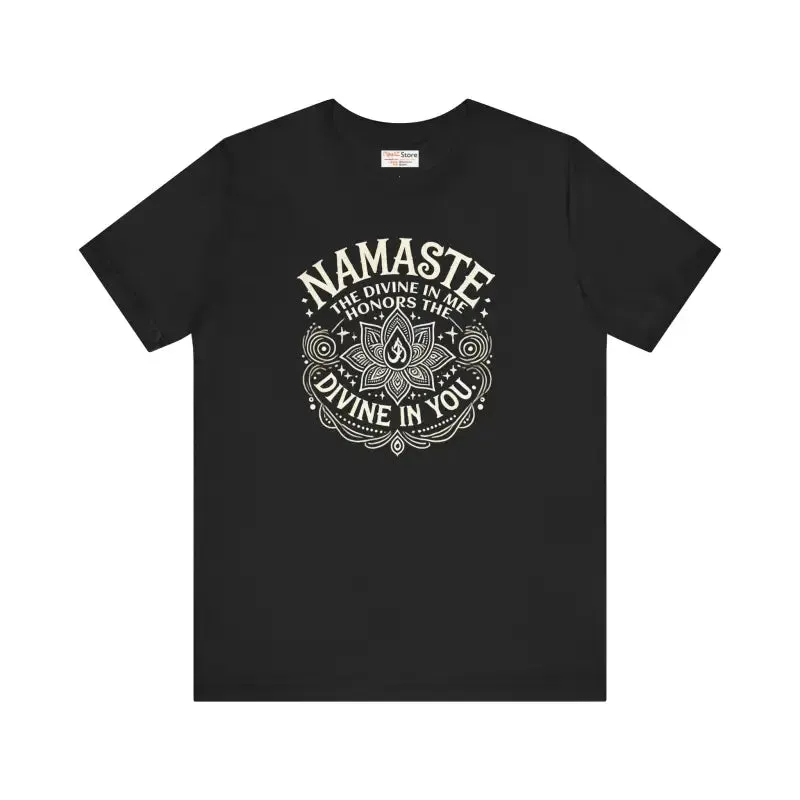 Namaste Unisex Jersey Short Sleeve Tee Divine Vibes