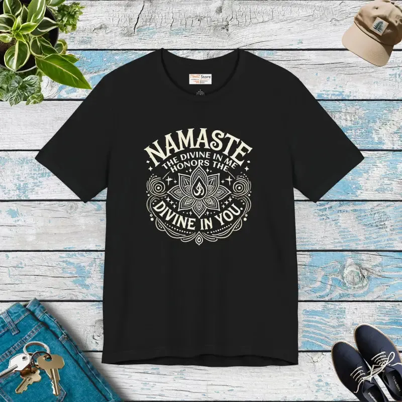 Namaste Unisex Jersey Short Sleeve Tee Divine Vibes