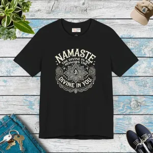 Namaste Unisex Jersey Short Sleeve Tee Divine Vibes
