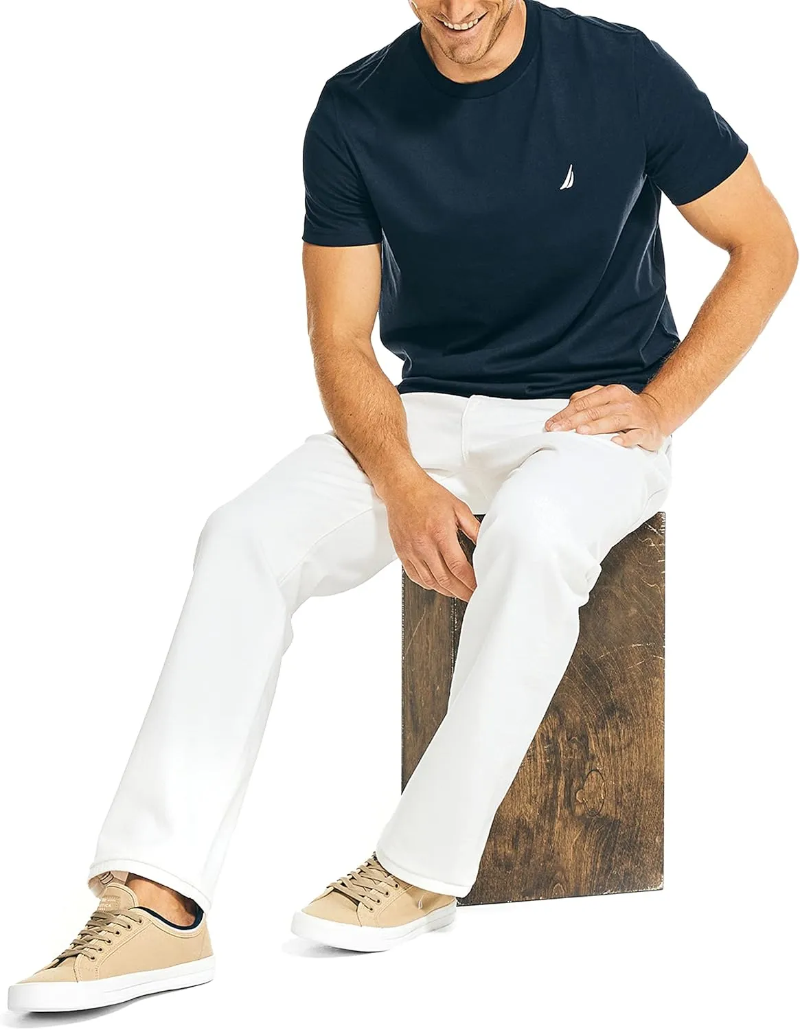 Nautica Men's Vintage Straight Denim Jeans