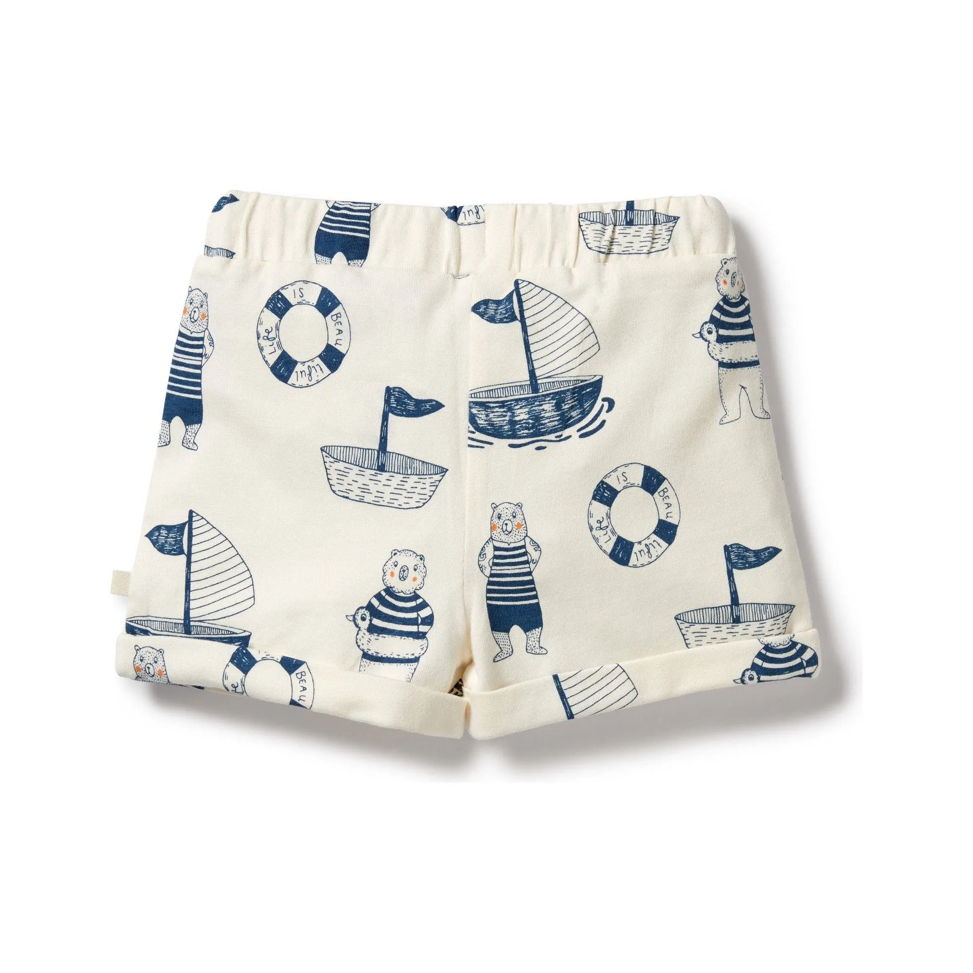 Nautical Bear Organic Short