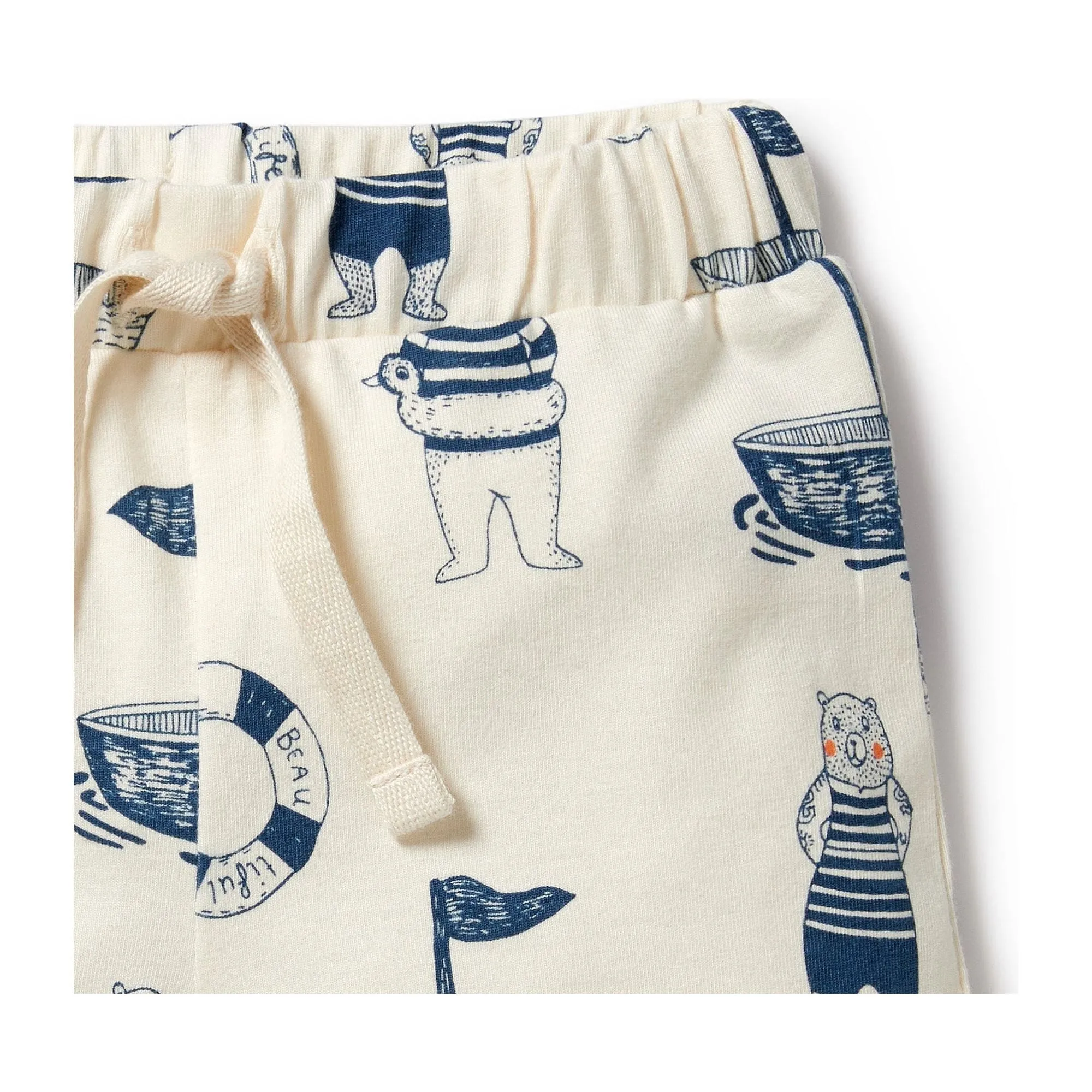 Nautical Bear Organic Short