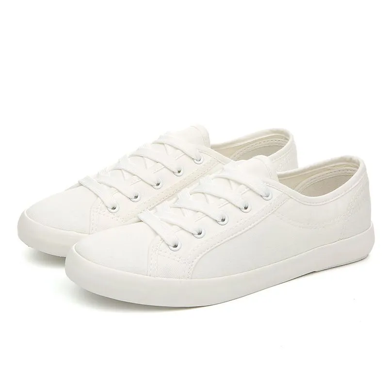 OCW Classic Sneakers Canvas Shoes Flat With Wild Fashion Art Basic Colors Design