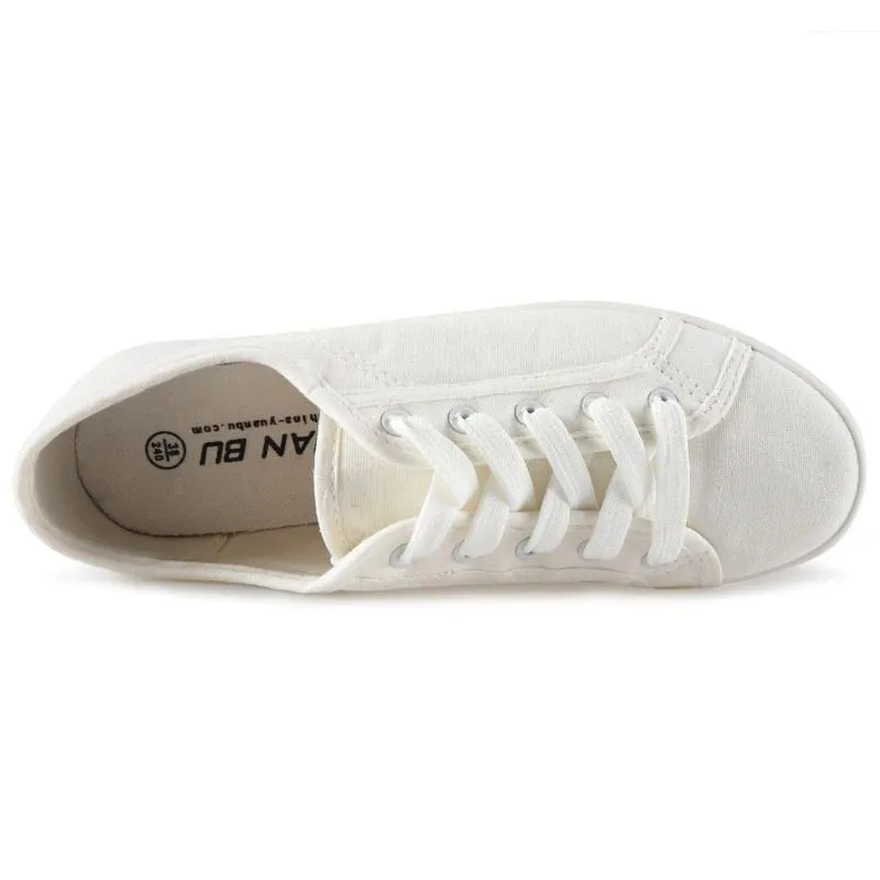OCW Classic Sneakers Canvas Shoes Flat With Wild Fashion Art Basic Colors Design