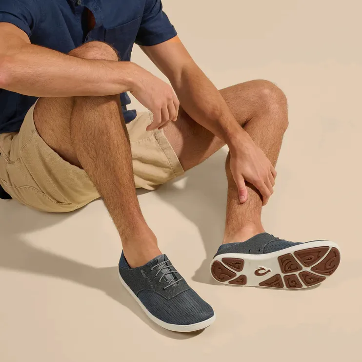 Olukai Men's Nohea Moku in Charcoal/Clay