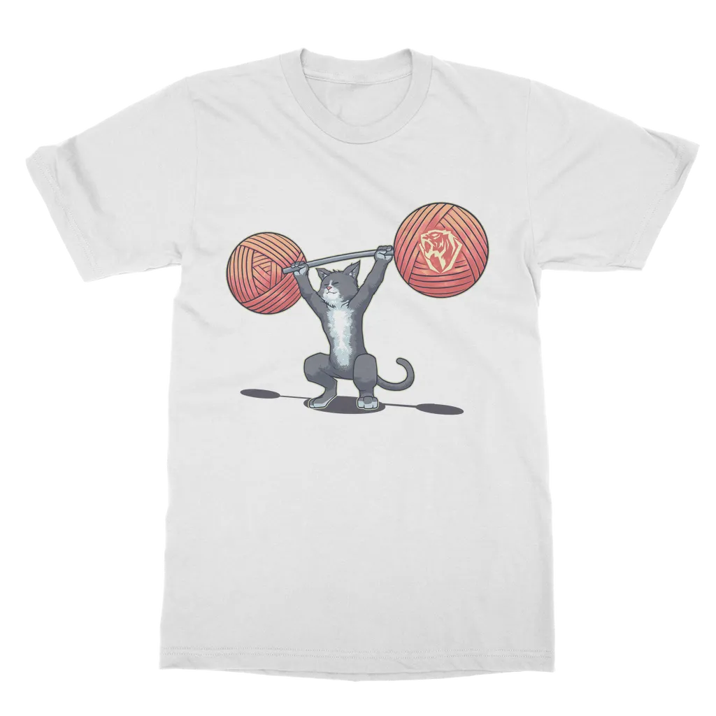 Olympic Snatch Tuxedo Cat T-shirt (UK)