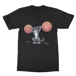 Olympic Snatch Tuxedo Cat T-shirt (UK)