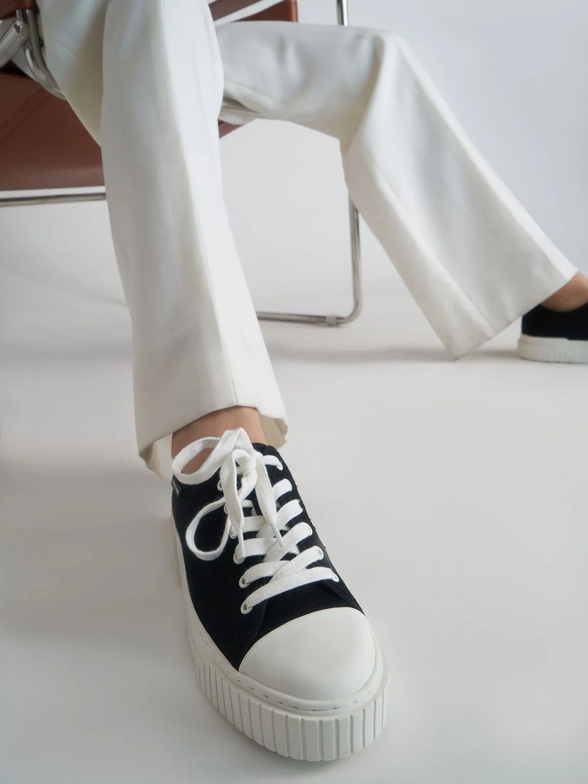 Organic Cotton Platform Sneakers 2